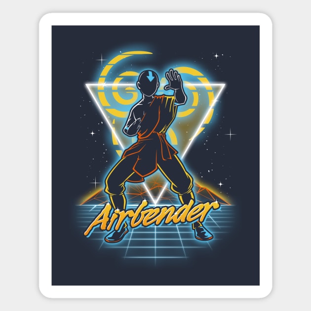 Retro Airbender Magnet by Olipop